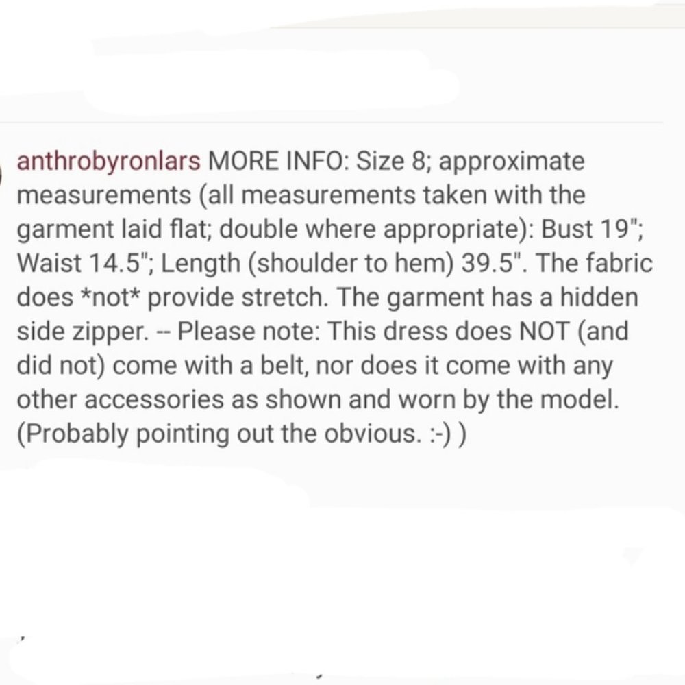 BYRON LARS sequined swing dress, sz 8 - Picture 9 of 9